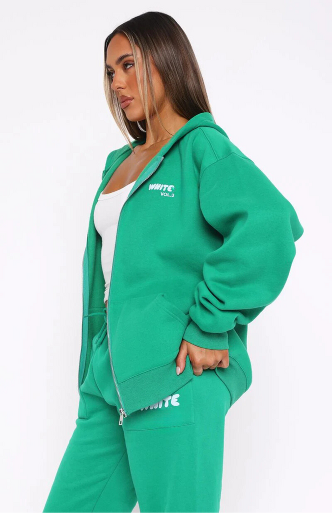 Zip Front Hoodie + Sweatpants Set - Amazon