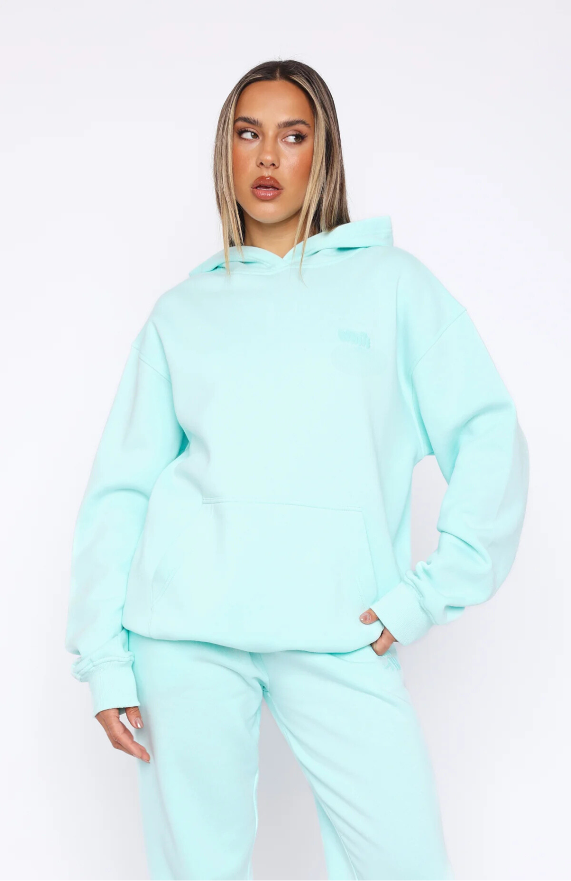 Oversize Hoodie Set - Mint