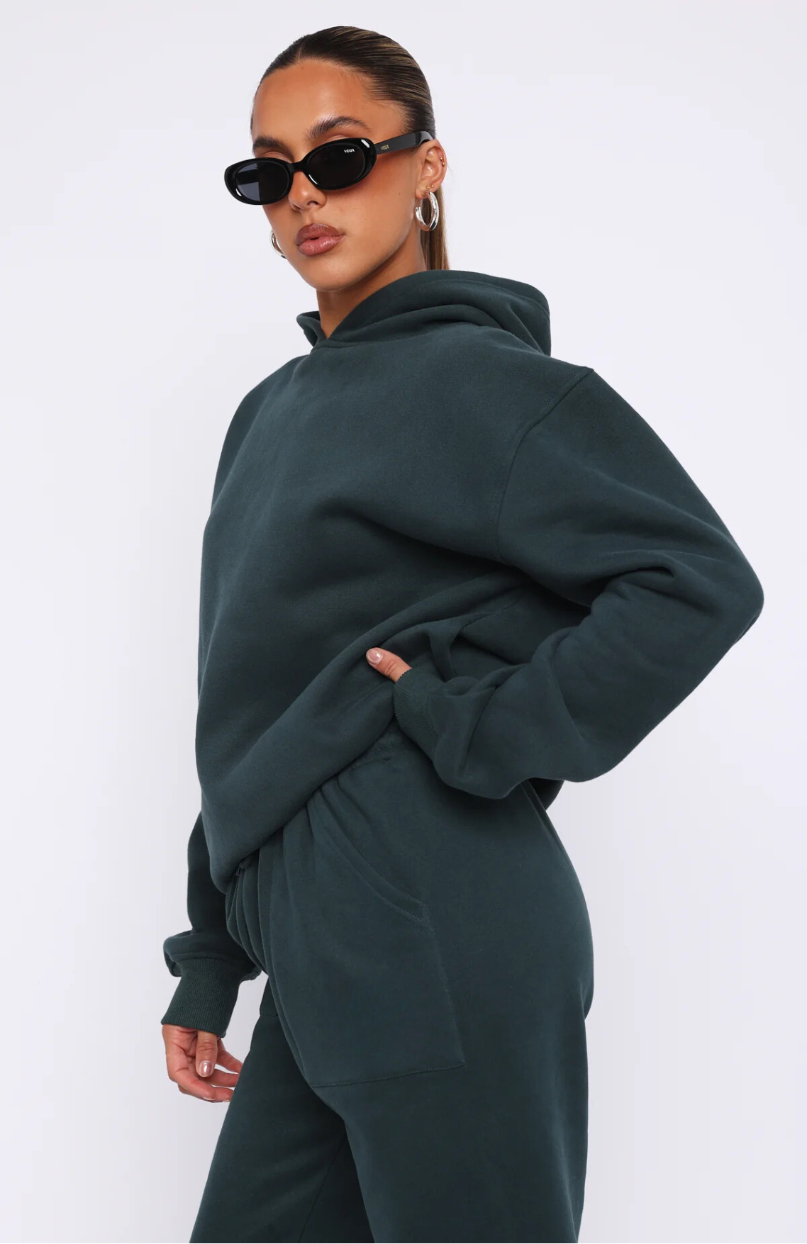 Oversize Hoodie Set - Pine