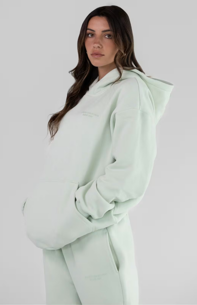 Pastel Oversize Sweatpants - Mint