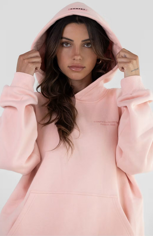 Pastel Oversize Sweatpants - Peach