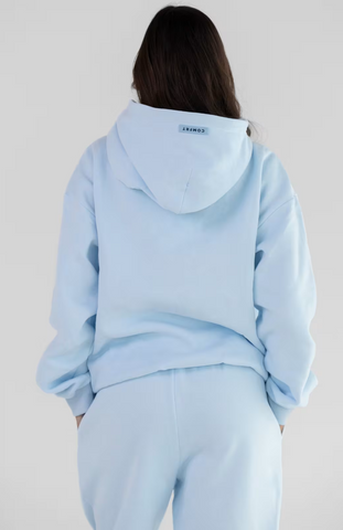 Pastel Oversize Sweatpants - Baby Blue