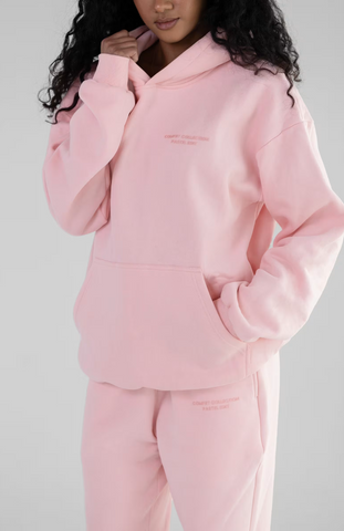 Pastel Oversize Sweatpants - Bubblegum