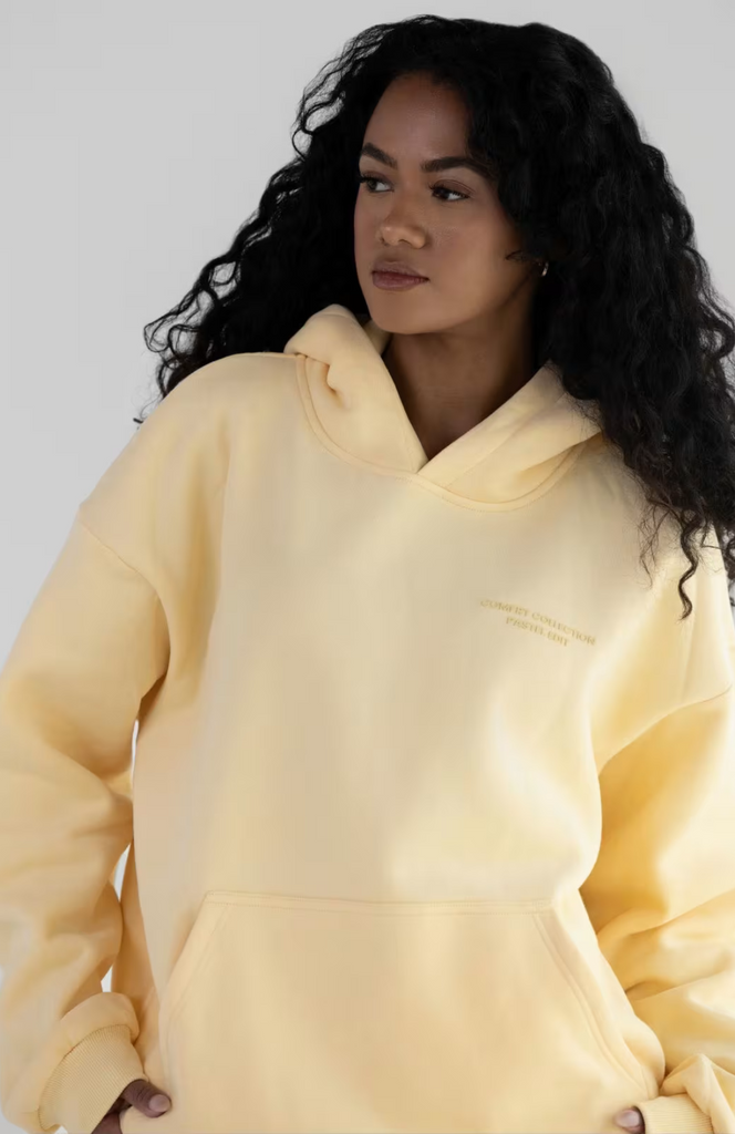 Pastel Oversize Sweatpants - Canary