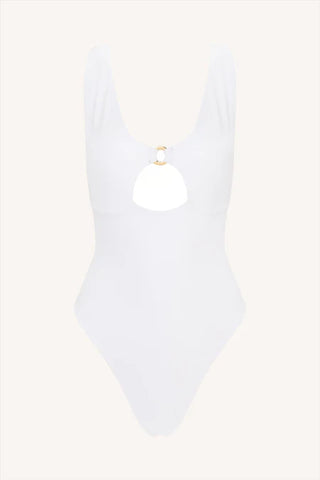 One Piece Cutout White