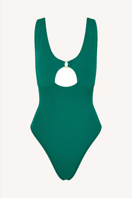 One Piece Cutout Emerald