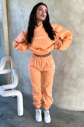 Oversize Hoodie Set -Peach